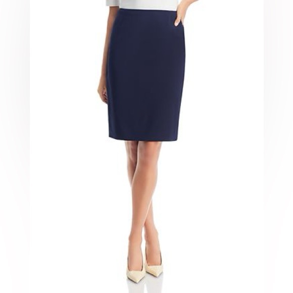 Hugo Boss Dresses & Skirts - NWT SIZE 14 Hugo Boss Elegant Dark Blue Pencil Skirt